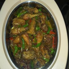 Peppered chicken A picture of Peppered chicken.