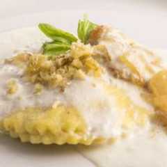 Foto principal de Raviolis con salsa gorgonzola