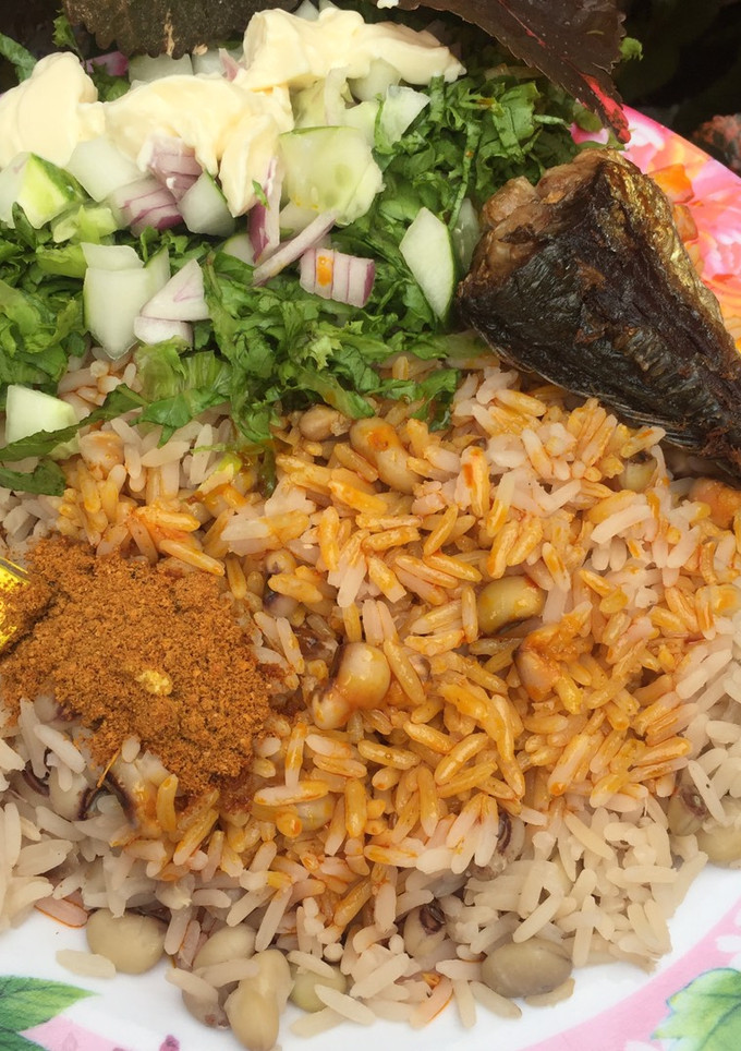 Shinkafa d wake(garau-garau inji kanawa😂 ainihin hoton girkin