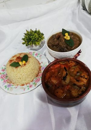 صورة لوصفة لحمة بالصوص البني 🙂