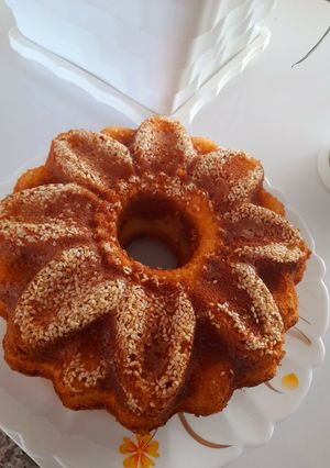 عکسی از دستور کیک کنجدی