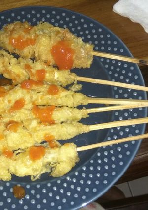 Foto resep Sate telur gulung