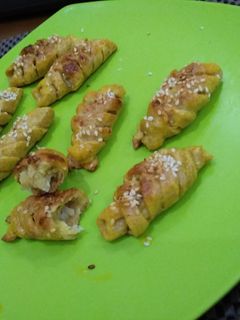 Foto resep Roti kepang mini (KETO/DEBM)