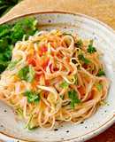 Bánh đa Quỳnh Côi xào