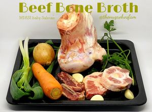 Foto resep Kaldu Tulang Sapi (Beef Bone Broth)