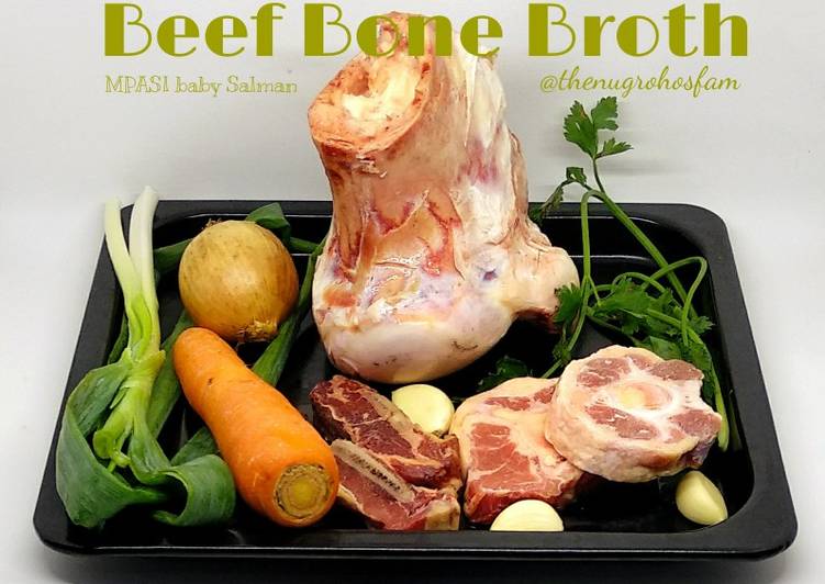 Cara Gampang Membuat Kaldu Tulang Sapi (Beef Bone Broth), Lezat