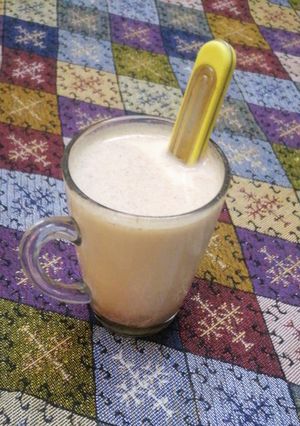 عکسی از دستور نوشیدنی شیر و پودر سنجد