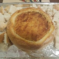 A picture of Artichoke Cheese Bread Bowl.