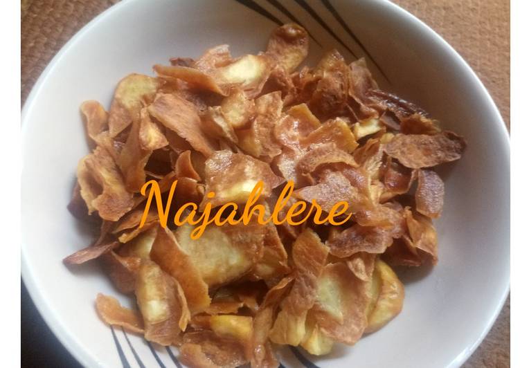 Recipe of Homemade Sweet potatoes chips