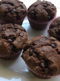 Foto resep Double choco chips muffin