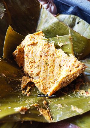 Foto resep Bothok Teri Nasi