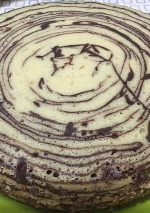 Foto resep Bolu Zebra Magicom