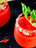 Cocktail Bloody Mary al toque de picante de Salsa Brava