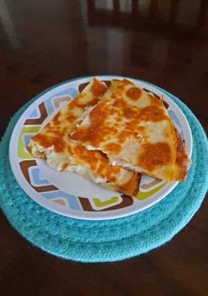 A picture of Cheese quesadillas.