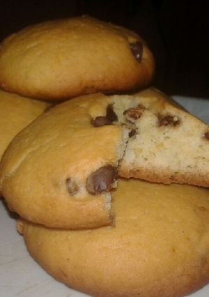 Una foto de Galletitas de naranja y chispas de chocolate