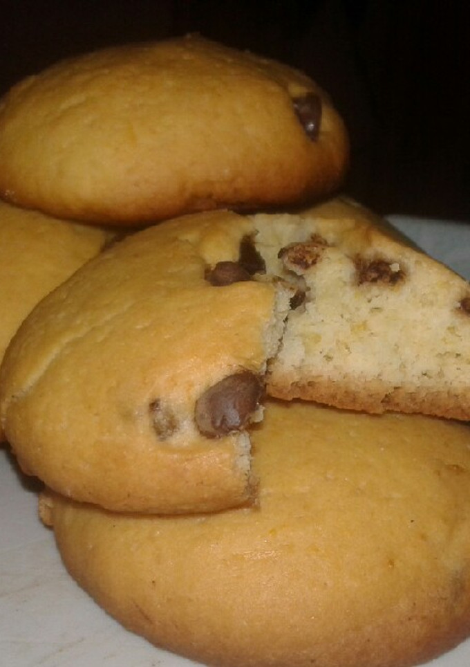 Una foto de Galletitas de naranja y chispas de chocolate