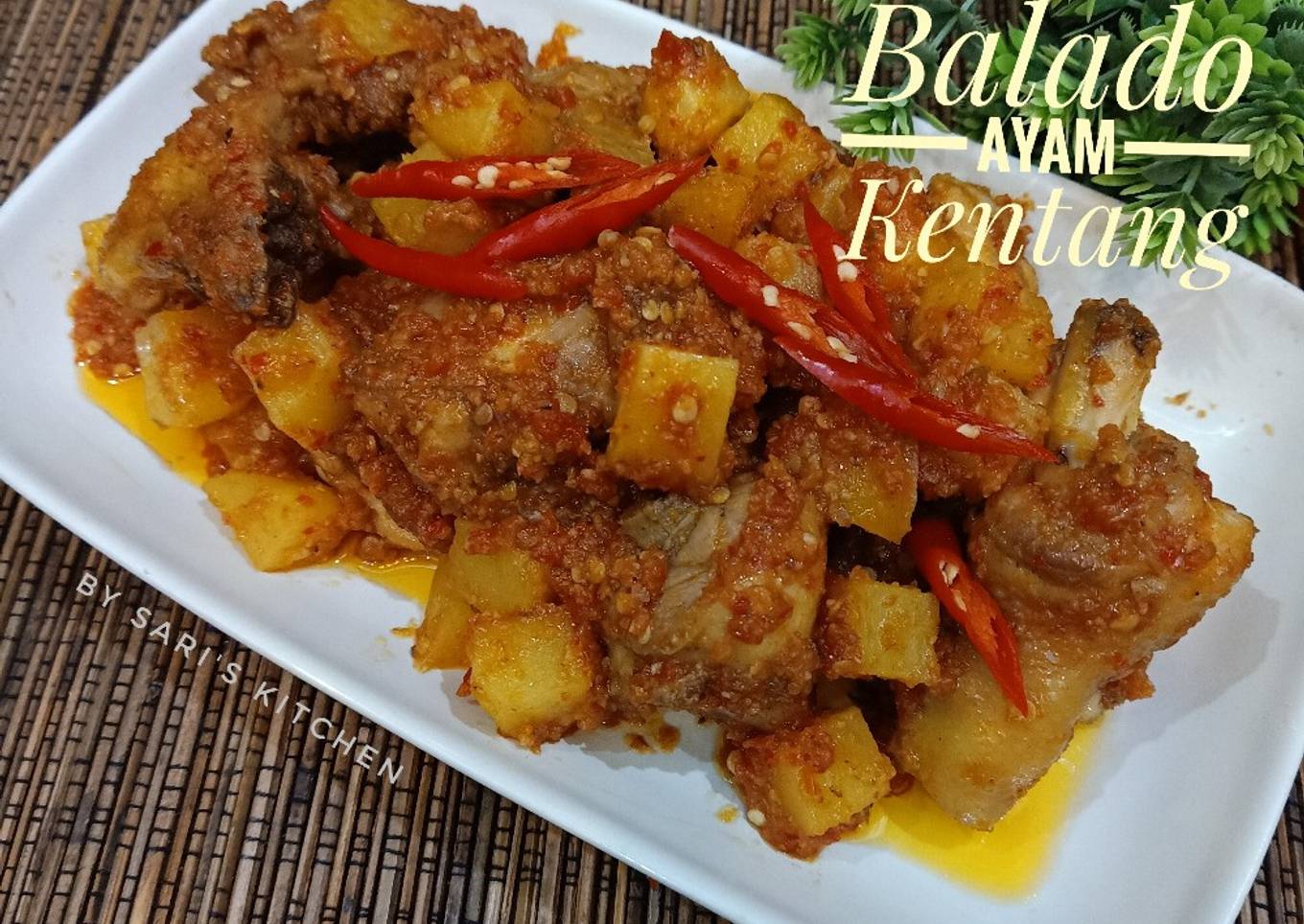 Balado Ayam Kentang