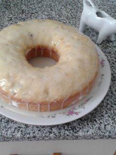 Una foto de Budín navideño
