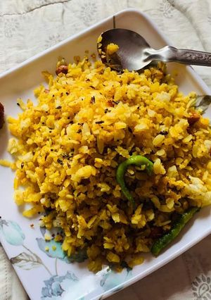 A picture of Poha.