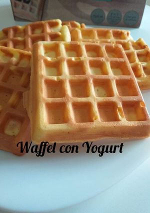 Foto di Waffel con yogurt senza glutine