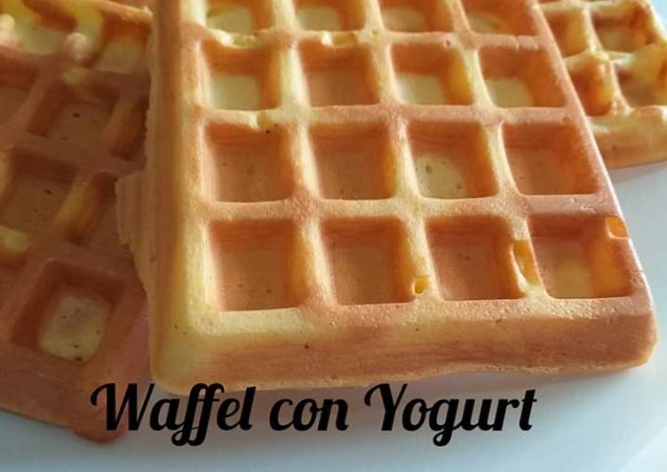 Ricetta Waffel Con Yogurt Senza Glutine Di Senza Glutine E Senza Essere Chef Cookpad