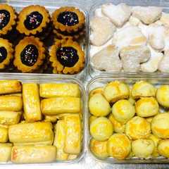 Nastar, choco tart, putri salju, kastengel 👍 রেসিপির প্রধান ছবি