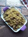 Soya chunks Pulao