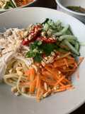Thai style cold noodle