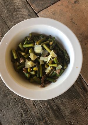 Une photo de Poêlée d’asperges vertes