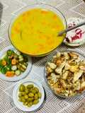 شوربة العدس مع الجزر والبطاطا