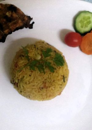 A picture of Easy Tomato Rice.