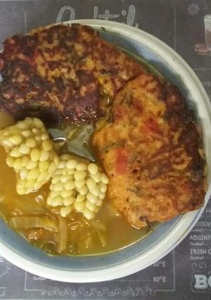 Una foto de Caldo de Torrejas