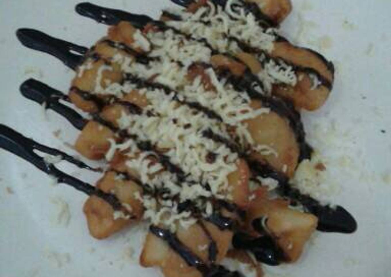 1. Pisang Keju