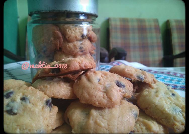 Resep Cookies Vanilla chocochips renyah simple yang Lezat Sekali