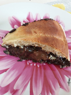 Φωτογραφία της συνταγής Brioche en couronne farcie au chocolat 🇫🇷 Μπριός