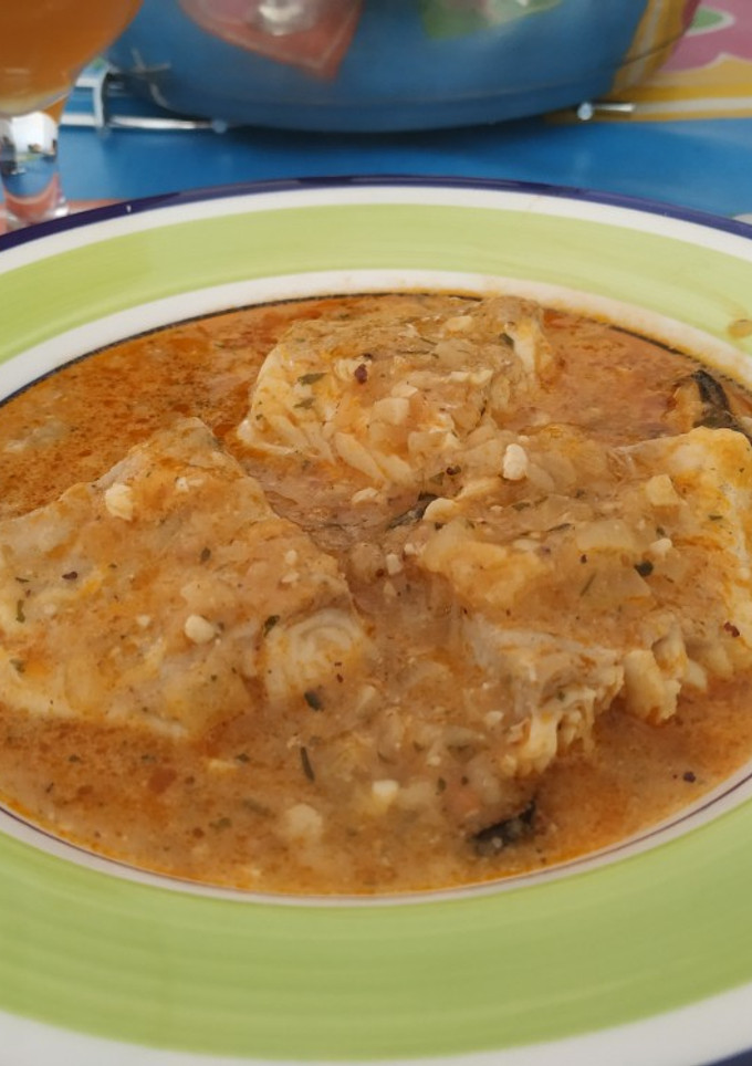 Una foto de Merluza en salsa