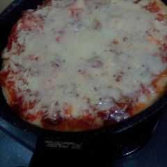 รูปของ Pizza teflon no.no.no (no ulen, no telur, no oven, no ribet)