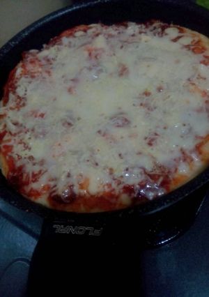 Foto resep Pizza teflon no.no.no (no ulen, no telur, no oven, no ribet)
