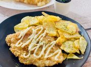 Gambar fish and chip ayam
