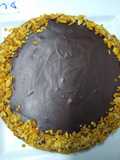 Tarta toffee con ganache de chocolate y maní