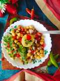 Easy Chana masala chaat 😋 (Healthy Breakfast)