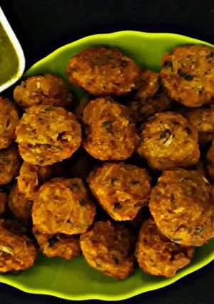 A picture of Cauliflower Koftas.