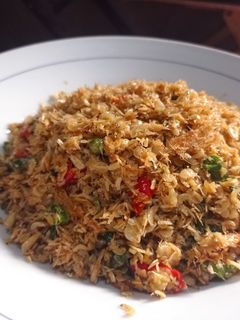 Foto resep Tumis udang rebon pedas gurih