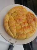 Croissant shape bread