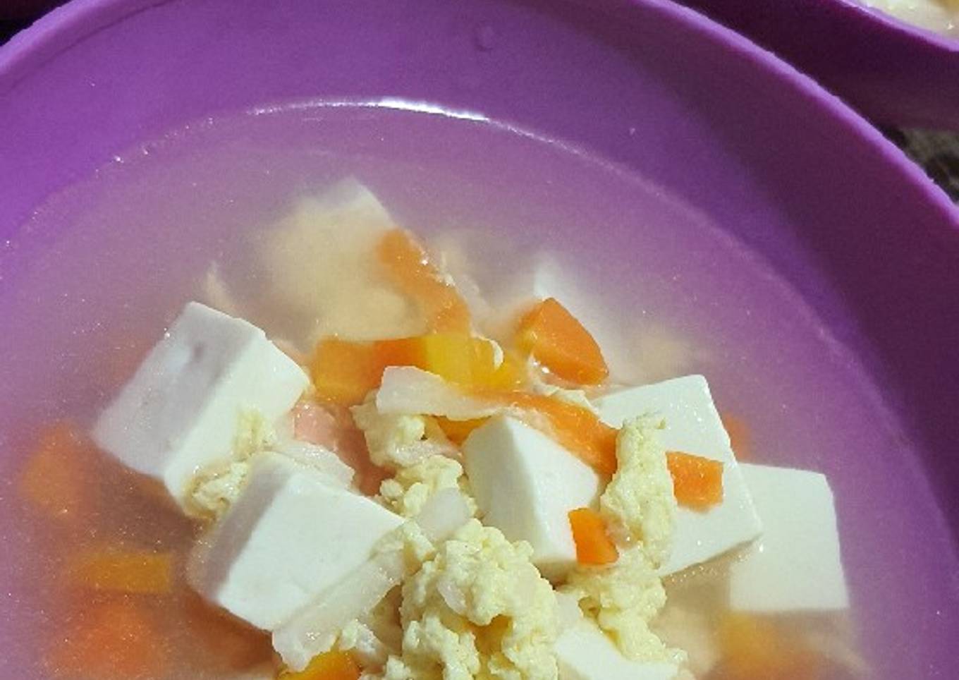 Sop Kepiting Palsu (Stik)