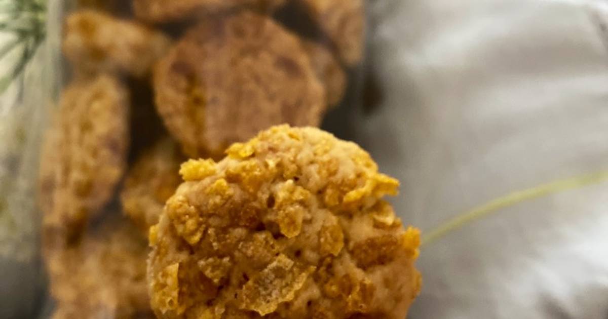 Resep Cornflakes cheese cookies oleh Angeline Hosen Cookpad