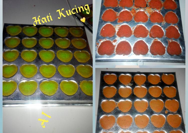 Lidah Kucing Bentuk 💞 Dgn Kuning Telur