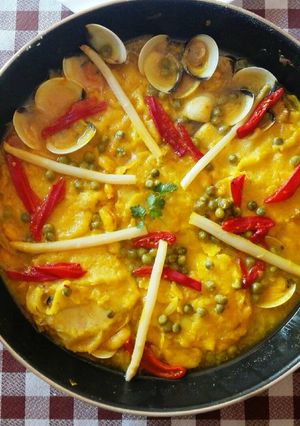 Una foto de Merluza en salsa