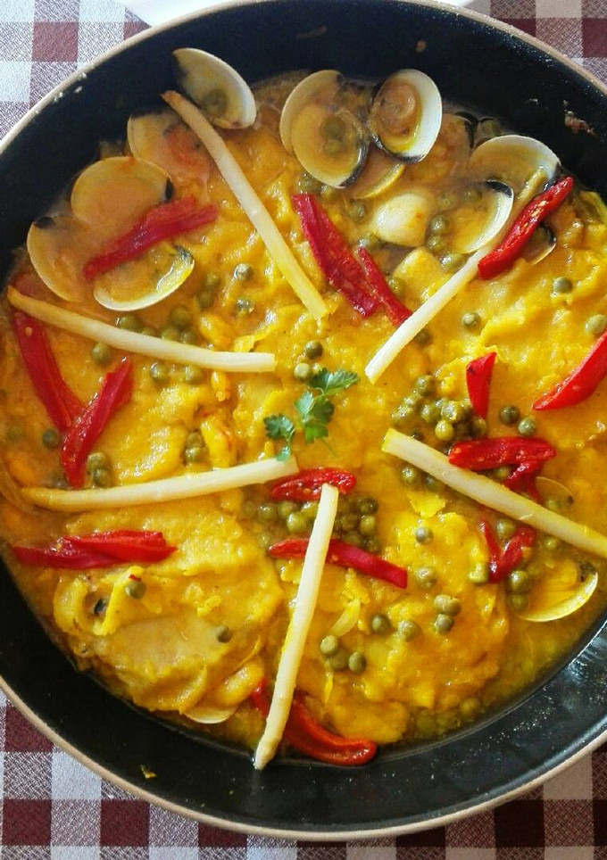 Una foto de Merluza en salsa