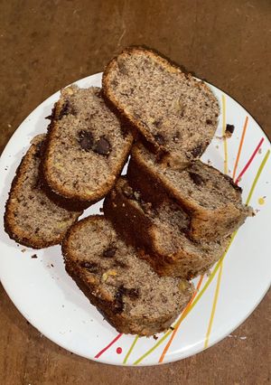 Una foto de Budín de banana 🍌 sin gluten sin tacc